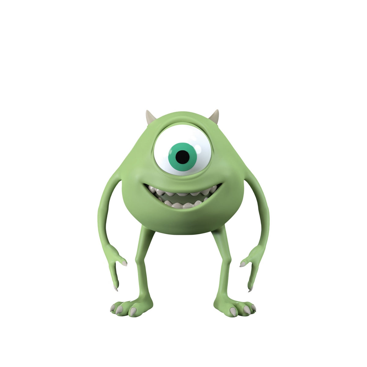 Figura 10 Cms De Goma Flexible - Mike Wazowski